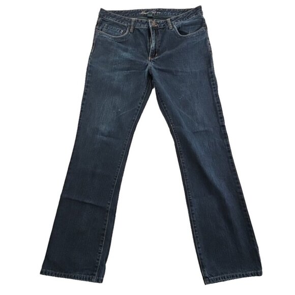 Kenneth Cole Men's 36x32 Straight Fit Denim Jeans Dark Wash Vintage Foshan EUC - Picture 1 of 14